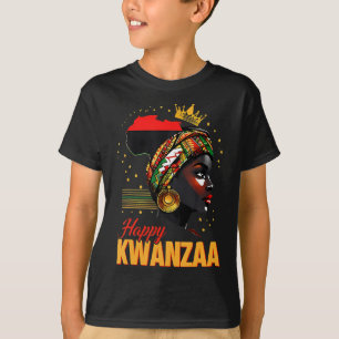 Happy Kwanzaa Sieben Prinzipien von Kwanzaa Frauen T-Shirt
