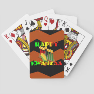 HAPPY KWANZAA SPIELKARTEN