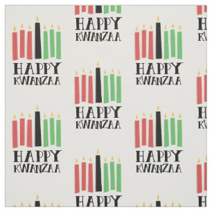 Happy Kwanzaa Stoff