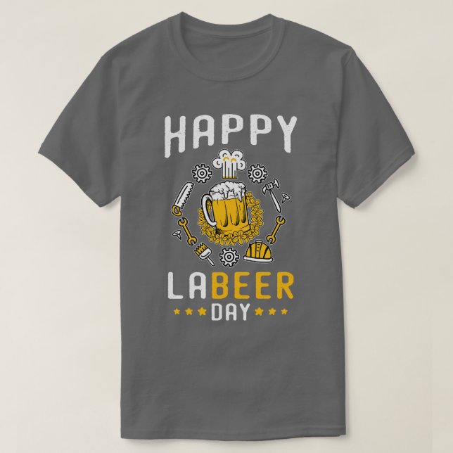 Happy Labeer Day T-Shirt (Design vorne)