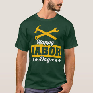 Happy Labor Tag für Frauen Retro lustige Arbeit da T-Shirt