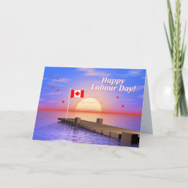 Happy Labour Day Canada Dock Karte