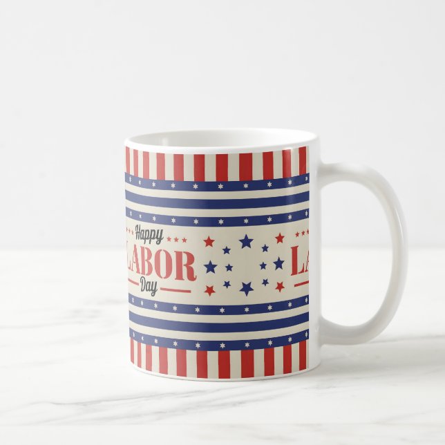 Happy Labour Day Gift Idea Kaffeetasse (Rechts)