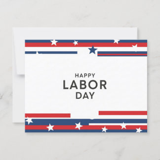 Happy Labour Day Postcard Postkarte