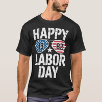 Happy Labour Day Sunglasses 1882 American Flag Men