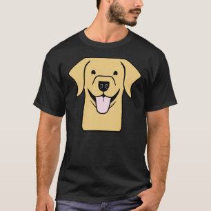 Happy Labrador Gelbe Labrador Labrador Mama Gelbe T-Shirt