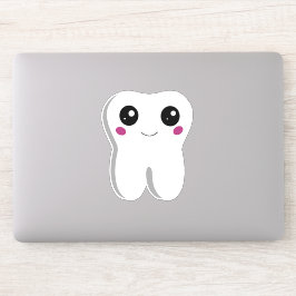 Happy Lächeln Dental Tooth Niedlich Aufkleber