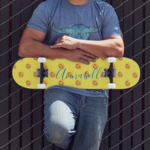 Happy Lächeln Faces Skateboard