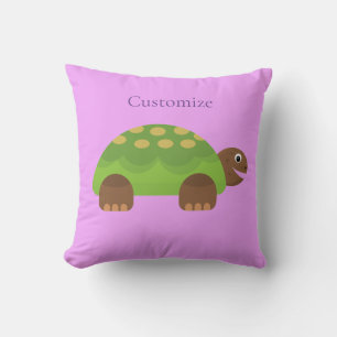 Happy Lächeln Schildkröte Thunder_Cove Kissen