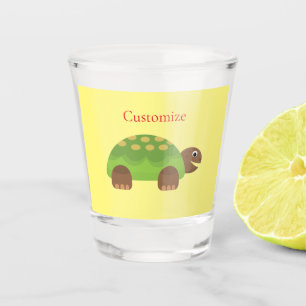 Happy Lächeln Schildkröte Thunder_Cove Schnapsglas