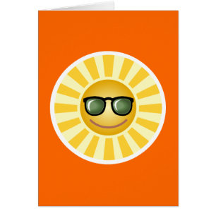 Happy Lächelnde Sonne