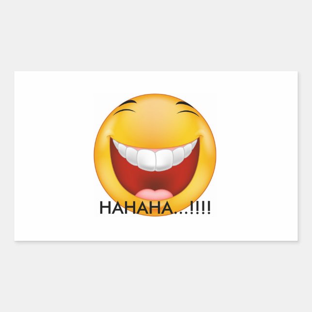 Happy Lagh Rechteckiger Aufkleber (Vorderseite)