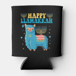 Happy Lamakkah Funny Jewish Alpaca Hanukkah Gesche Dosenkühler