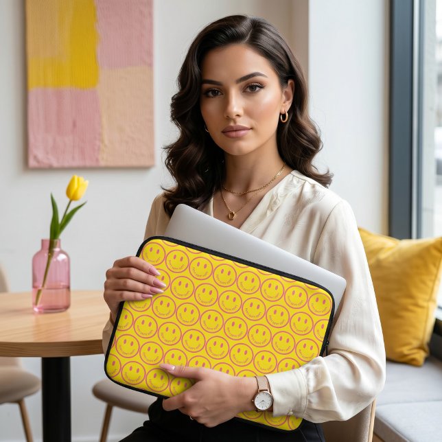 Happy Laptop Sleeve (Von Creator hochgeladen)