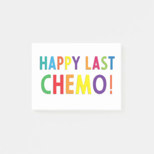 Happy-last-Chemotherapie Post-it Klebezettel