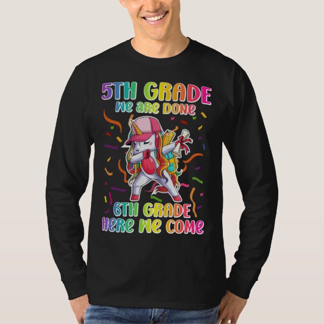 Happy Last Day Of 5th Grade Graduation  1 T-Shirt (Vorderseite)