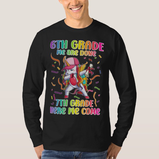 Happy Last Day Of 6th Grade Graduation  1 T-Shirt (Vorderseite)