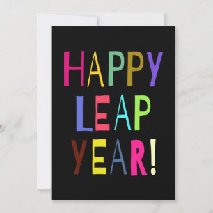 Happy Leap Year! Den Text anpassen