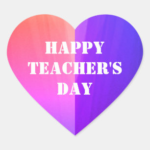 HAPPY LEHRER'S DAY Sticker
