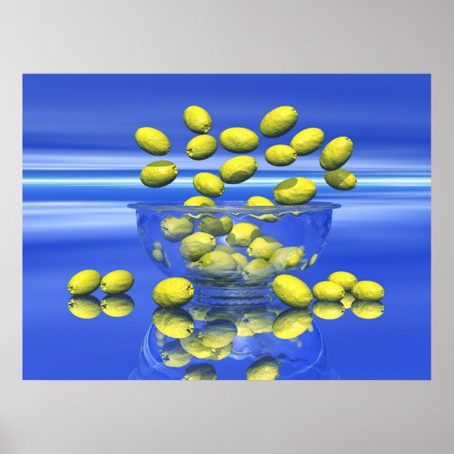 Happy Lemons Poster (Vorne)