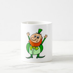 Happy Leprechaun Kaffeetasse