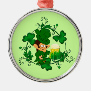 Happy Leprechaun Ornament