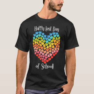 Happy letzten Tag der Lehrerin Schüler Hört gr T-Shirt