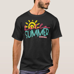 Happy letzten Tag der Lehrerin Student Hallo Sum T-Shirt