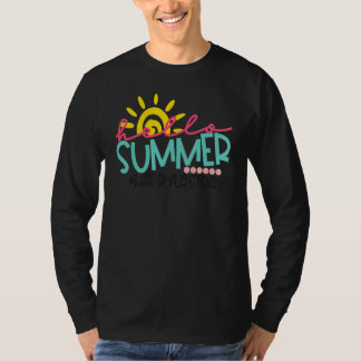 Happy letzten Tag der Lehrerin Student Hallo Sum T-Shirt