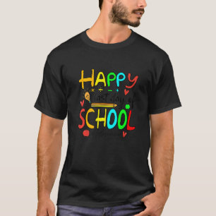 Happy letzten Tag der Schule Hallo Sommer Lehrer S T-Shirt