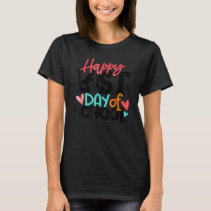 Happy letzten Tag der Schule Schüler und Lehrer sc T-Shirt