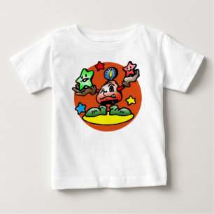 Happy Libra Scales mit Sternen Baby T-shirt