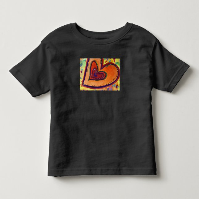 Happy Liebe Kunst nach Maß T - Shirt (Vorderseite)