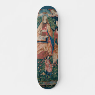 Happy Life in Paradise Garden Mittelalterliches Mu Skateboard