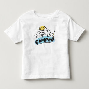 Happy Lil Camper Kind, Kleinkind & Baby T - Shirt