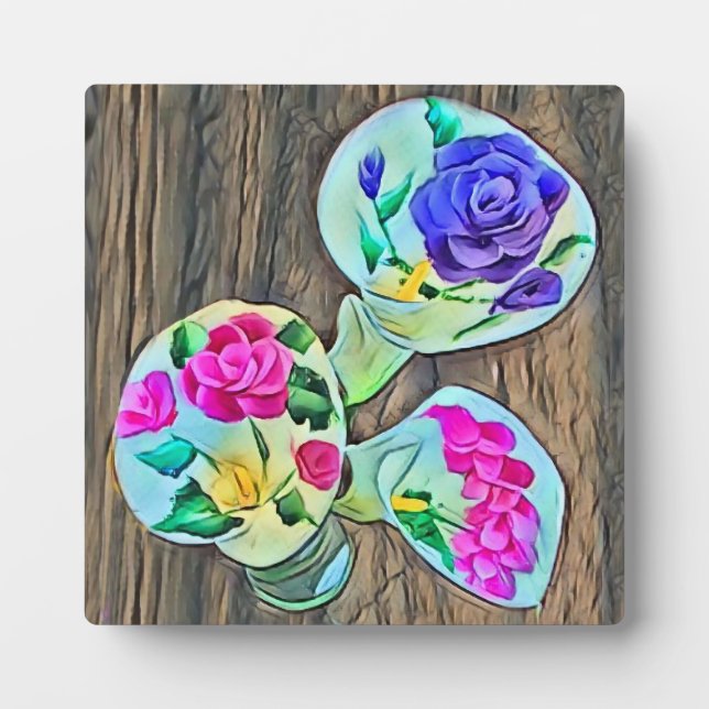 Happy Lilys Fotoplatte (Vorderseite)