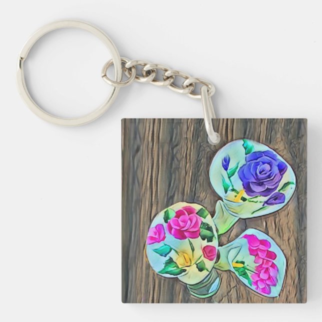 Happy Lilys Schlüsselanhänger (Vorderseite)