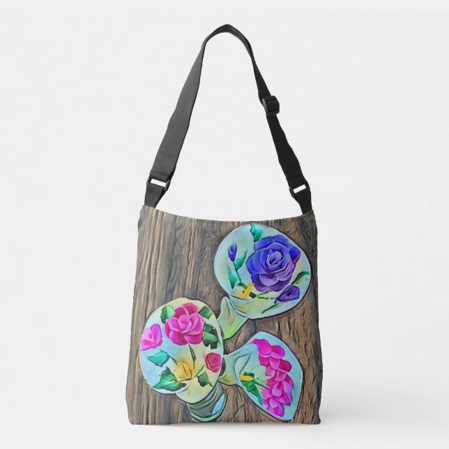 Happy Lilys Tragetaschen Mit Langen Trägern (Vorderseite)