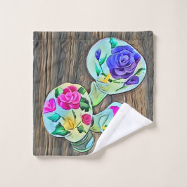 Happy Lilys Waschlappen