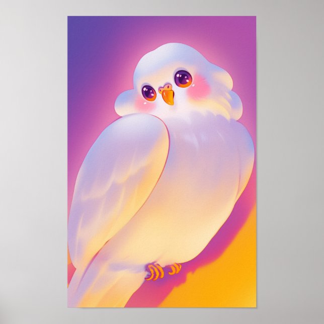 Happy Little Bird Poster (Vorne)