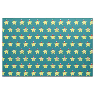 Happy Little Christmas Star Craft Fabric Stoff