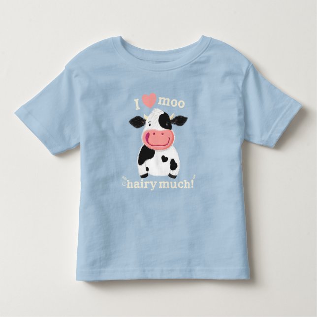 Happy Little Holstein Lieben Kleinkind T-shirt (Vorderseite)