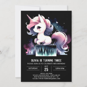 Happy Little Horse Birthday Einladung