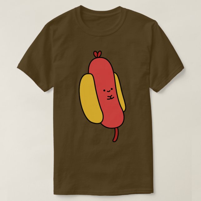 Happy Little HotDog T-Shirt (Design vorne)