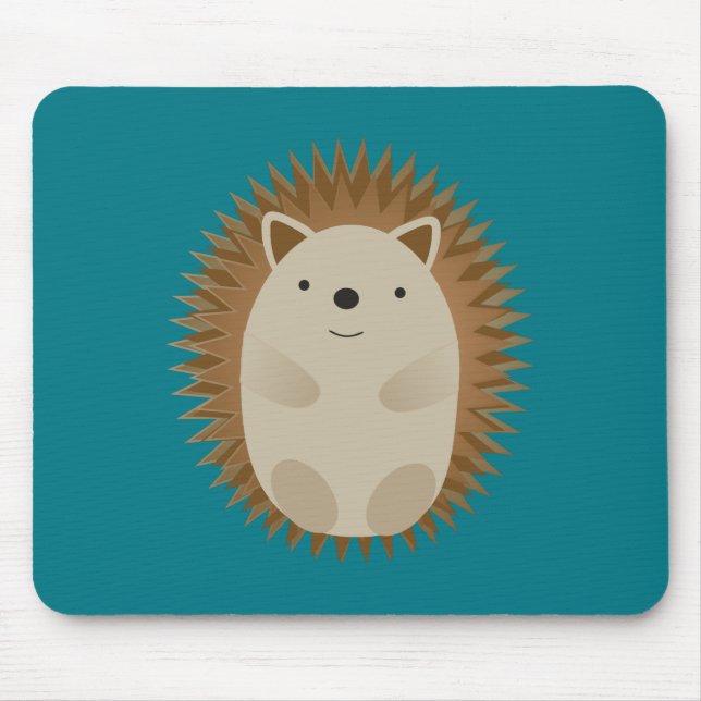 Happy Little Igel Mousepad (Vorne)
