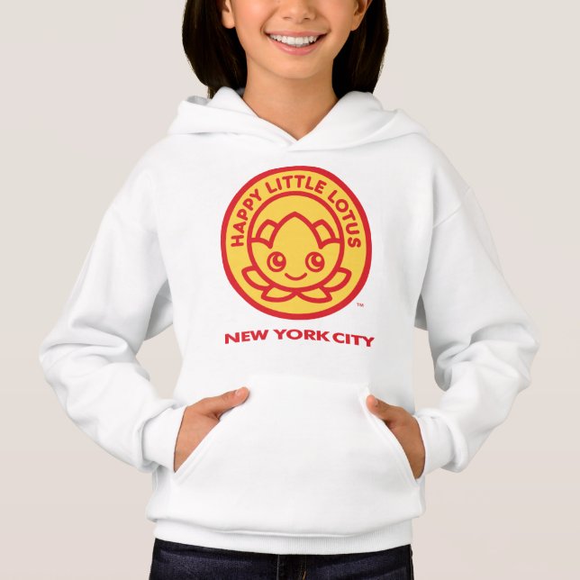 Happy Little Lotus, New York City Hoodie (Vorderseite)