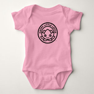 Happy Little Lotus One-Piece Baby Strampler