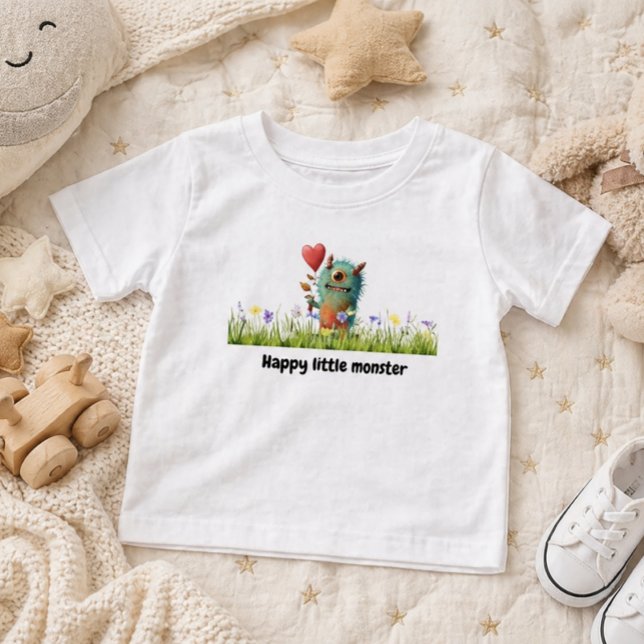 Happy Little Monster T Shirt (Von Creator hochgeladen)