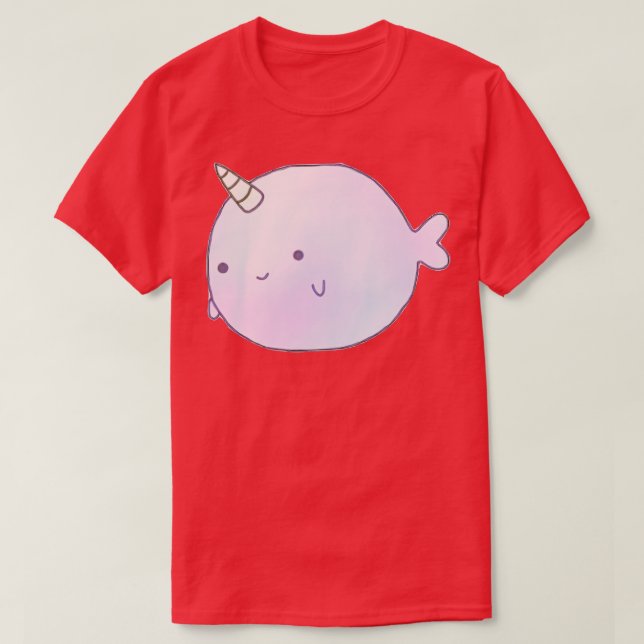 Happy Little Narwal T-Shirt (Design vorne)