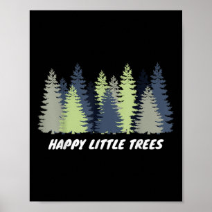Happy Little Tree Earth Day Men Boy Kids Gift Poster
